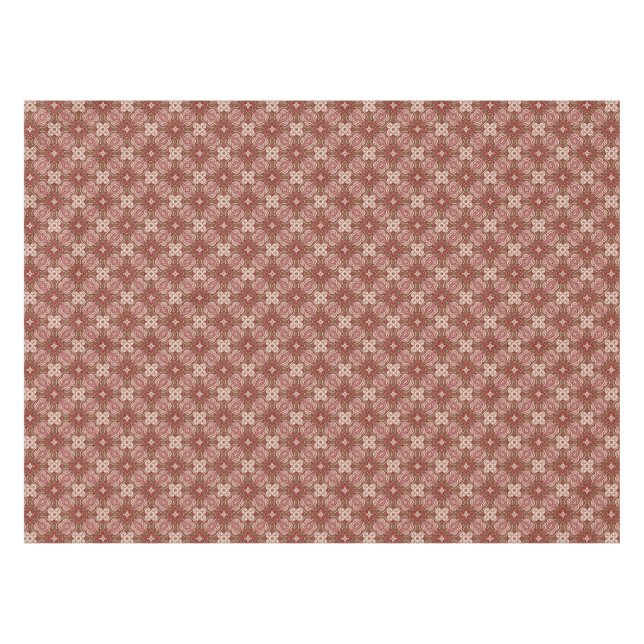 Bunter Retro Musterhintergrund 4 Tischdecke (Vorderseite (Horizontal))