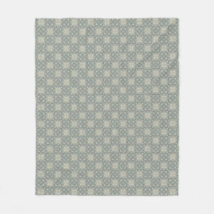Bunter Retro Musterhintergrund 5 Fleecedecke