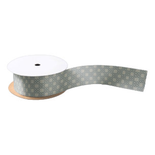 Bunter Retro Musterhintergrund 5 Satinband