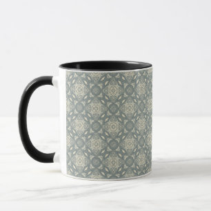 Bunter Retro Musterhintergrund 5 Tasse