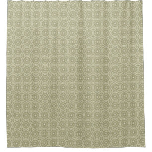 Bunter Retro Musterhintergrund 6 Duschvorhang