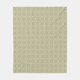 Bunter Retro Musterhintergrund 6 Fleecedecke