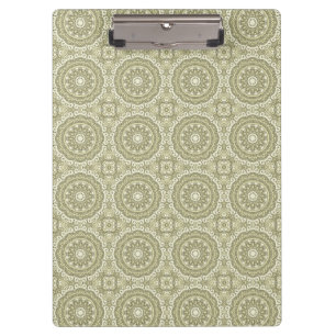 Bunter Retro Musterhintergrund 6 Klemmbrett
