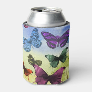 Bunter Schmetterling kann cooler Dosenkühler