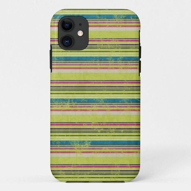 Bunter Schmutz Stripes iPhone 5 Kasten Case-Mate iPhone Hülle (Rückseite)