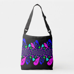 Bunter Schultertaschen-Tote-Bag Jimette Design Tragetaschen Mit Langen Trägern
