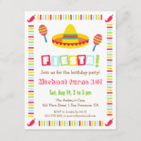 Bunter Sombrero-mexikanische Fiesta scherzt Party