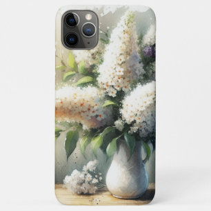 Bunter Sommer Weißer Schmetterlingsflieder Aquarel Case-Mate iPhone Hülle