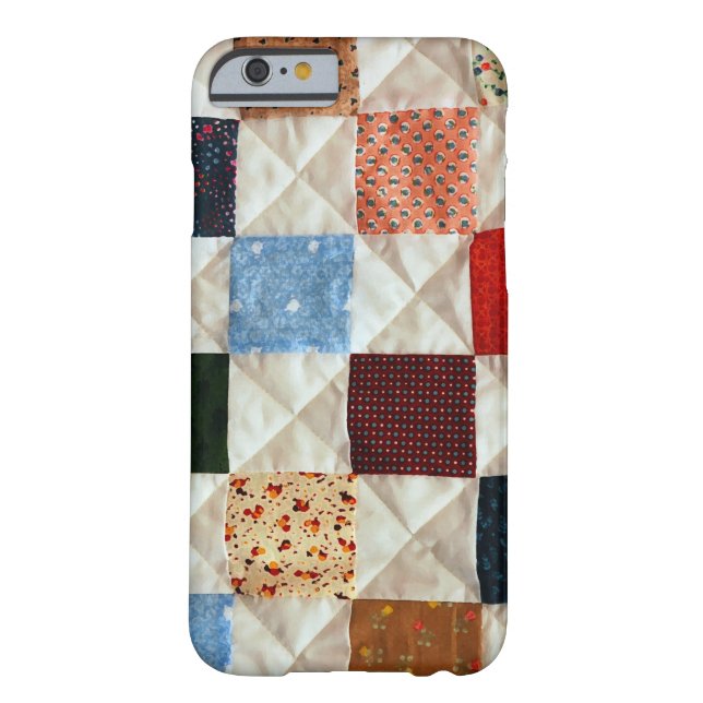 Bunter Steppdeckenmuster iphone 6 Kasten Case-Mate iPhone Hülle (Rückseite)