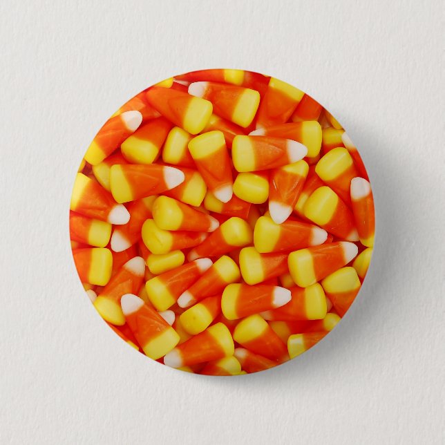 Bunter Süßigkeits-Mais Button (Vorderseite)