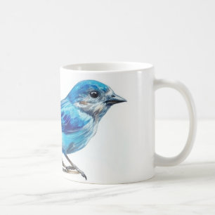 bunter Vogel Kaffeetasse