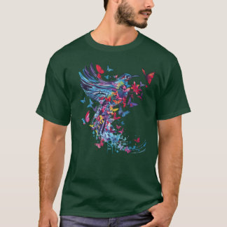 Bunter Vogelfreund T-Shirt