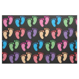 Buntes Abdruck-Gewebe Stoff