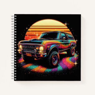 Buntes Auto! Notizbuch