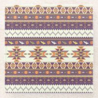 Buntes aztekisches Muster