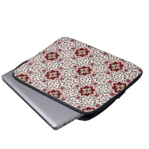 Buntes Blumenmuster-Laptophülle Laptopschutzhülle