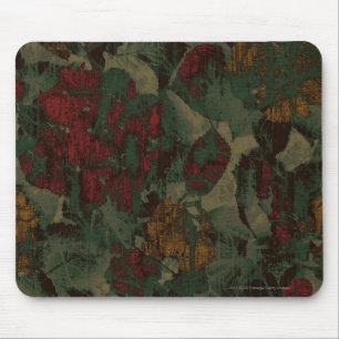 Buntes Blumentarnungsmuster Mousepad