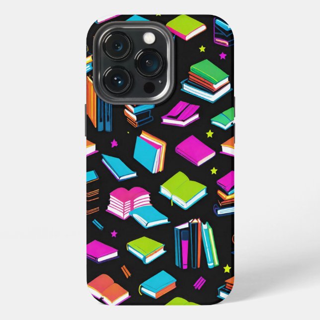 Buntes Buchen iPhone 13 Pro Hülle (Hinten)