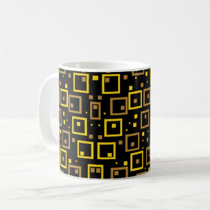 Buntes Chaos: Zufällige Farbspritzer Kaffeetasse