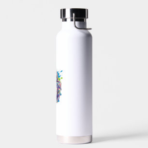 Buntes Faultier Süßes Tier Kunst Lustiges Grafik T Trinkflasche