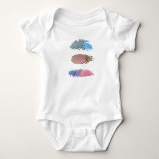 Buntes Federbaby onsie Baby Strampler
