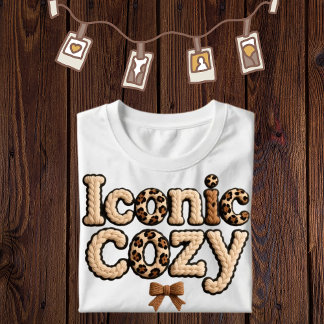 Buntes, gedrucktes Faux-Yarn-T-Shirt für Frauen Co T-Shirt