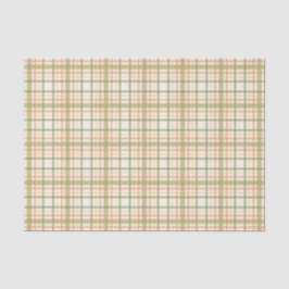 Buntes grünes kariertes Seidenpapier
