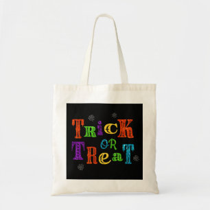 Buntes Halloween-Süßigkeiten-Tasche mit Glitter Tragetasche