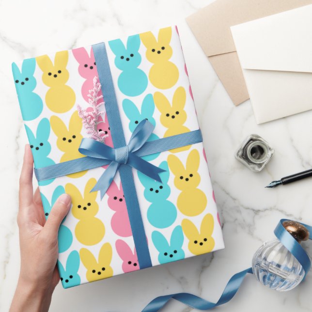 Buntes Hasen-Geschenkpapier Geschenkpapier (Schenken)