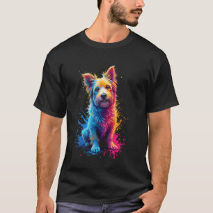 Buntes Hundekunst  2 T-Shirt