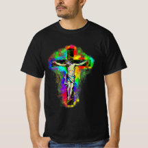 Buntes Jesus Kreuz