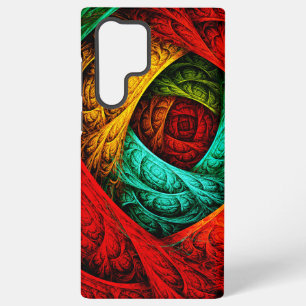 Buntes künstlerisches modernes abstraktes Kunstmus Samsung Galaxy Hülle