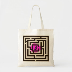 Buntes Labyrinth mit kundenspezifischem Tragetasche