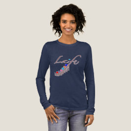 Buntes Leben ist eine Achterbahn Tri-Blend Shirt