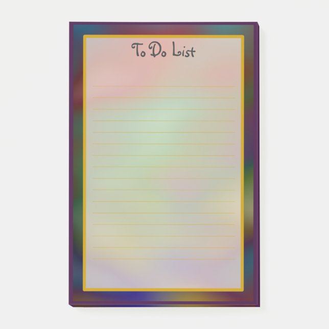 Buntes Lila, zum Post-Itder anmerkungen der Post-it Klebezettel (Vorderseite)