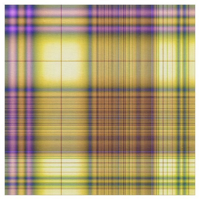 Buntes Madras Stoff (Nahaufnahme)