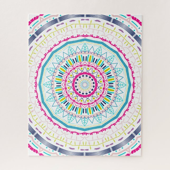 buntes Mandala (Vertikal)