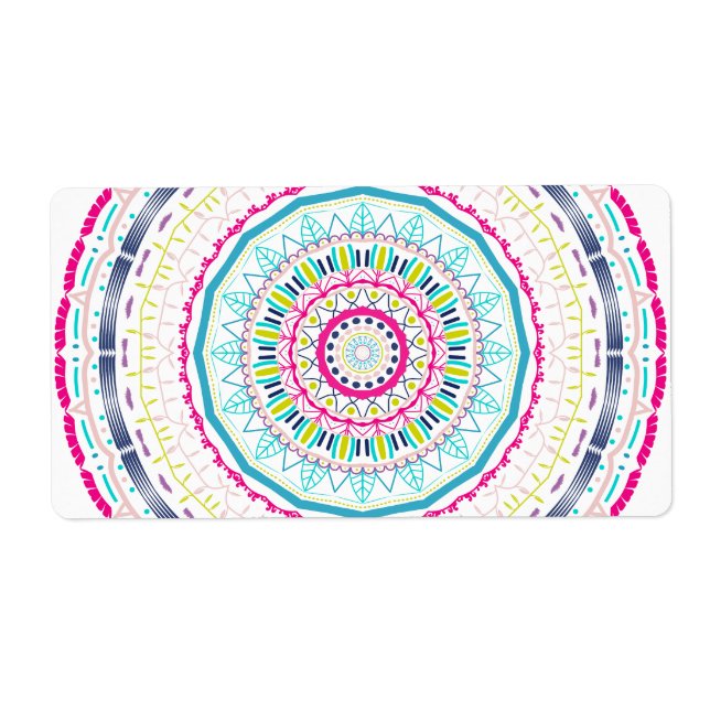 buntes Mandala (Vorne)