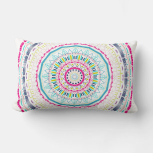 buntes Mandala Lendenkissen