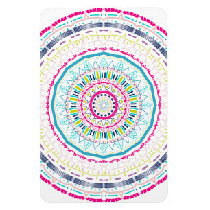 buntes Mandala Magnet