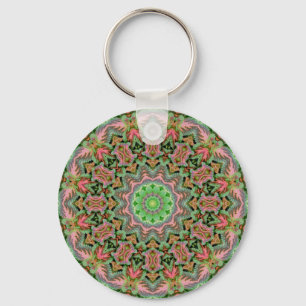 buntes Mandala Schlüsselanhänger