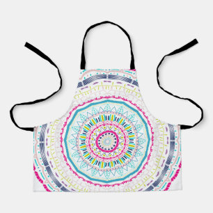 buntes Mandala Schürze