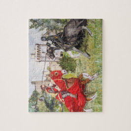 Buntes mittelalterliches Turnier