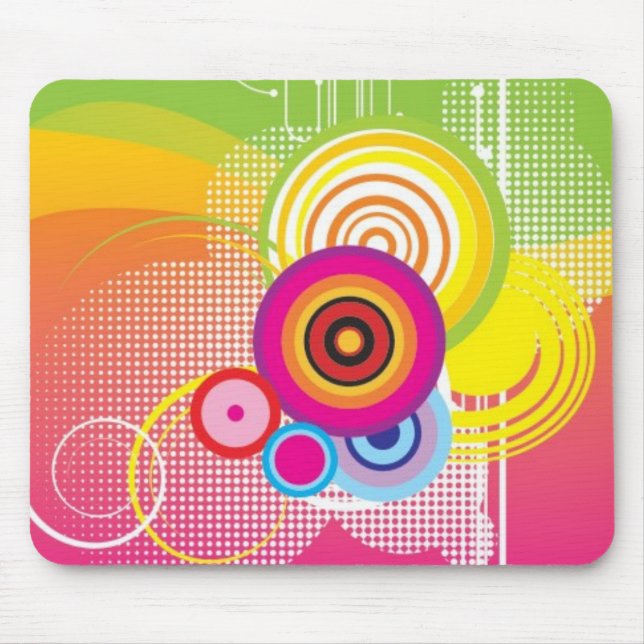 buntes mousepad (Vorne)