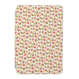 Buntes Muster der Herbstblätter iPad Mini Hülle