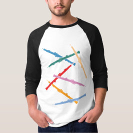 Buntes Oboes T-Shirt