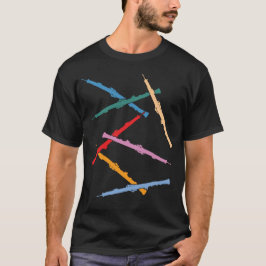 Buntes Oboes T-Shirt