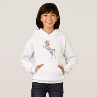 Buntes Pferd Hoodie