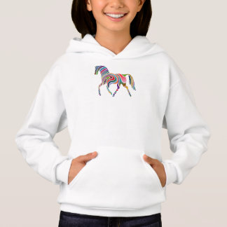 Buntes Pferd Hoodie