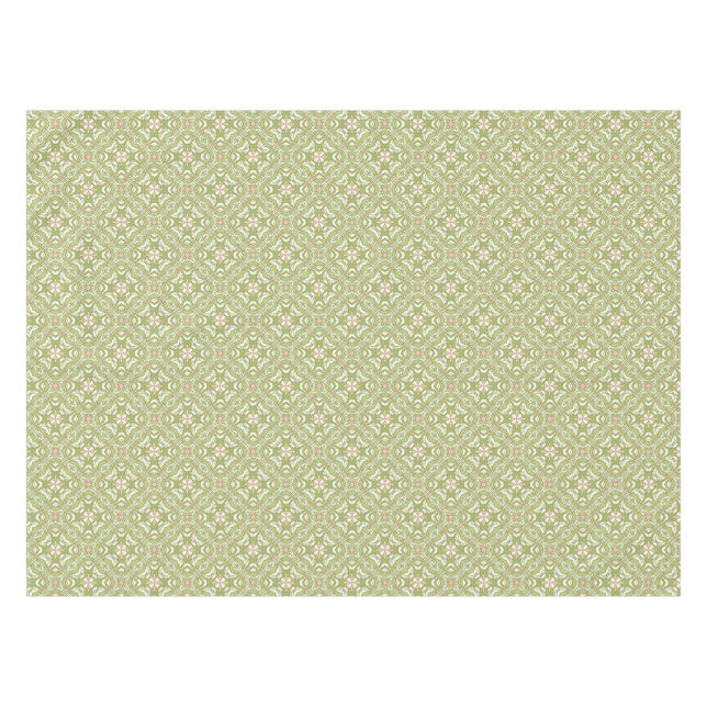 Buntes Retro-Muster Hintergrund 2 Tischdecke (Vorderseite (Horizontal))